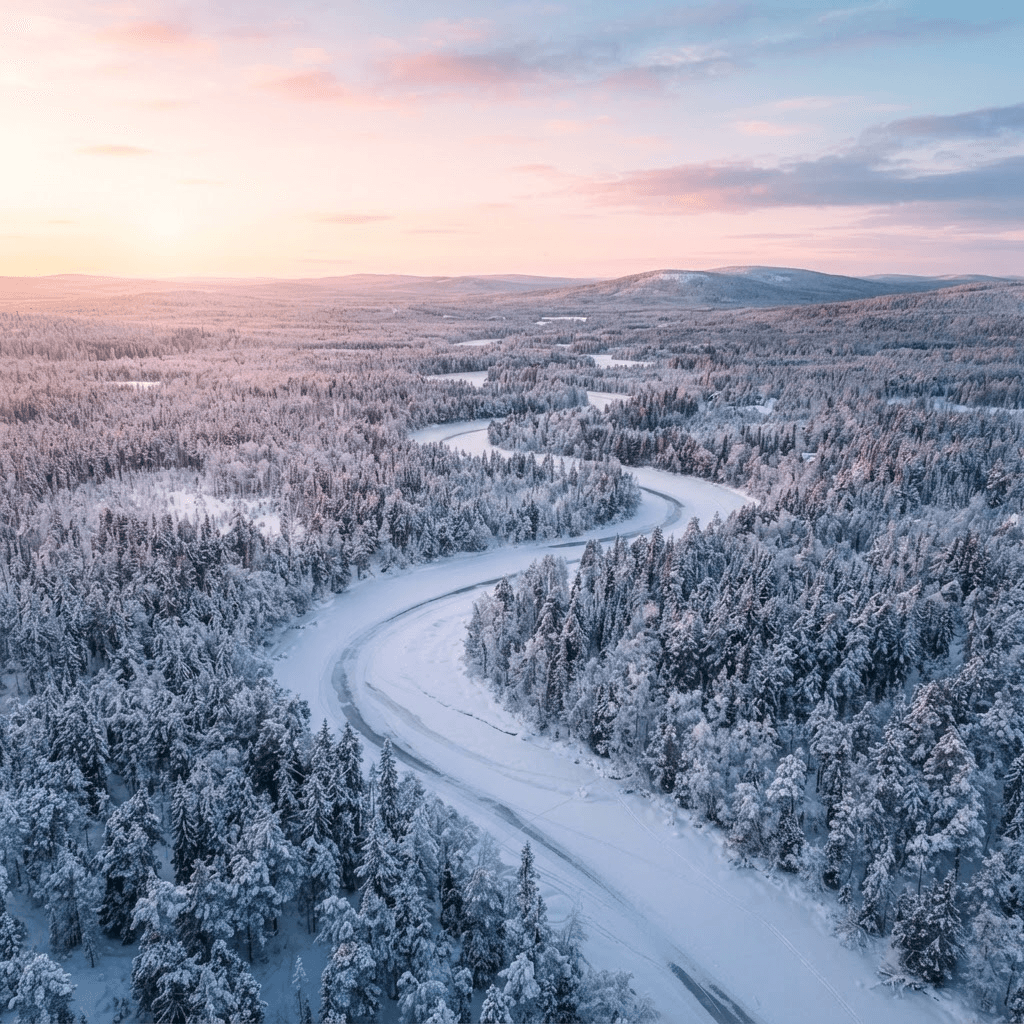 Winter in Lapland
